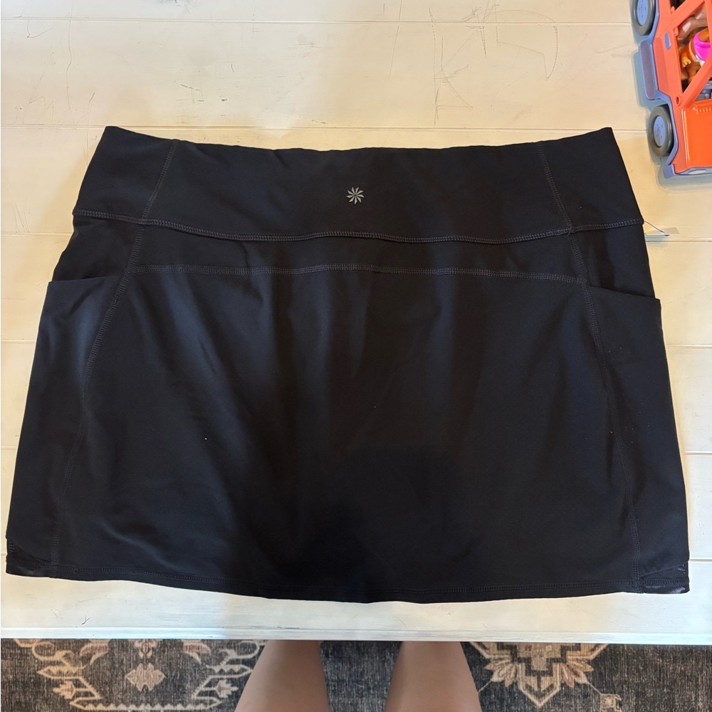 Athleta Black Performance Skort With Pockets - image 1